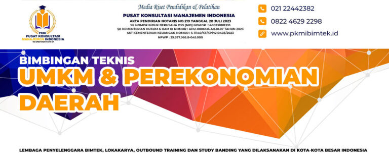 BIMTEK UMKM & PEREKONOMIAN DAERAH