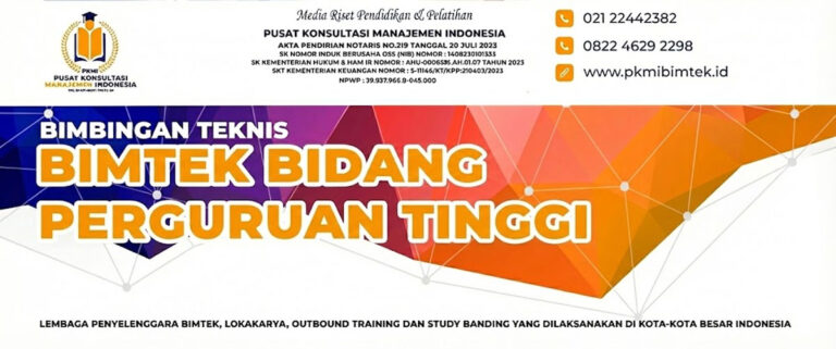 Bimtek Bidang Perguruan Tinggi